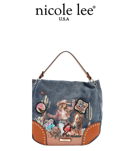 תיק ג׳ינס גדול NicoleLee