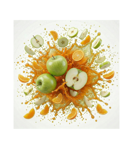 מיץ תפוח-תפוז סחוט טרי