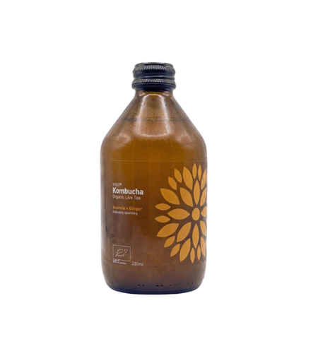 משקה קמבוצ'ה אורגני ויגו אסרולה וג'ינג'ר | 315 מ