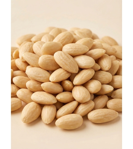 שקד מקולף טבעי (מולבן)  500 גרם