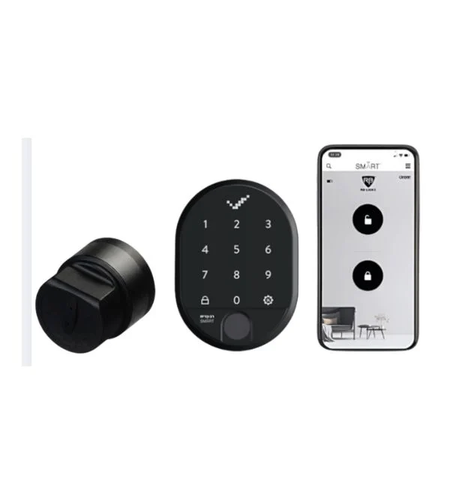 מנעול חכם ביומטרי וקודן לוקאפ LockApp X רב בריח