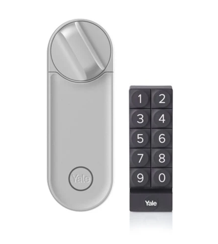 ערכת מנעול חכם Linus™ L2 + קודן חכם + מגשר אינטרנט מובנה + קורא קרבה Yale Dot + סוללה נטענת!