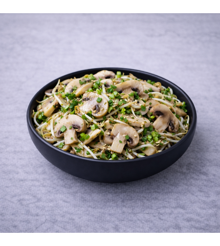 סלט פטריות שמפניון ונבטים - 1 ליטר
