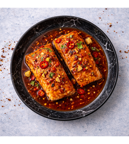 סלמון פיקנטי - 4 יח'