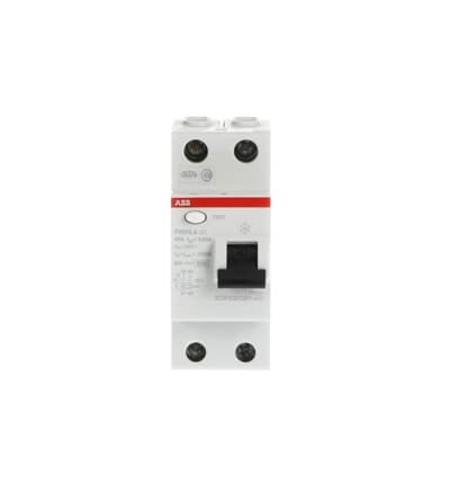 פחת חד פאזי 30MA AC 6KA ABB 40A סדרת FH202