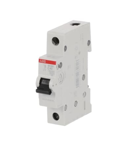 חצי אוטמט חד פאזי 6KA ABB C40 סדרת SH201