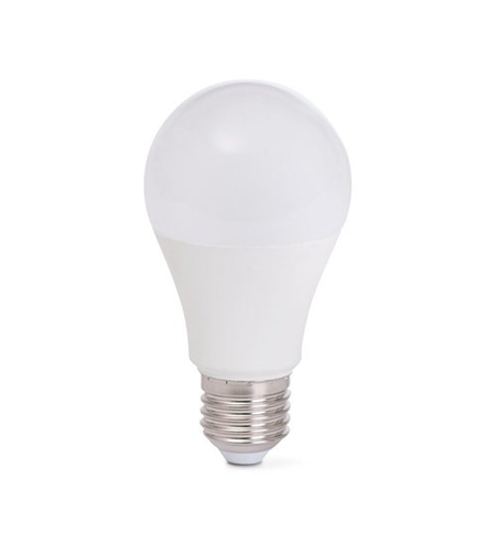 זוג נורות ליבון לד לבן E27 10W אור חם NISKO 2700K