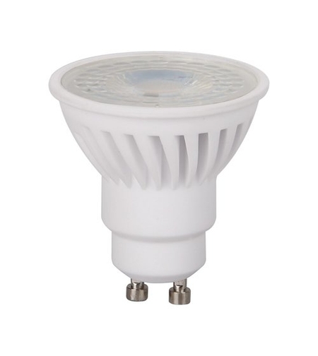 נורה קרמית לבנה GU10 9W 36º אור חם/קר NISKO