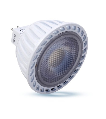 נורת דקרויקה לבנה 30° GU5.3 6W אור חם/קר NISKO