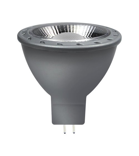 נורת דקרויקה אפורה 38° GU5.3 7W אור קר/חם NISKO
