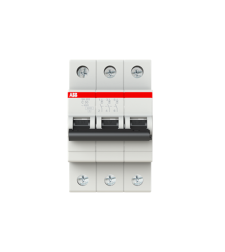 חצי אוטמט תלת פאזי 6KA ABB C50 סדרת SH203