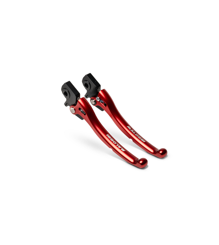 Malossi – קיט ידיות בלם מתכווננות אדומות ל־Vespa GTS 310 משנת 2025