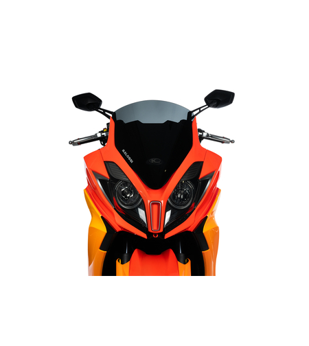 Malossi SPORT Dark Smoke – משקף ספורט כהה ל־Kymco Downtown 350 ABS 2016–2024