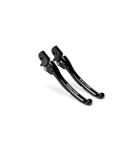 Malossi – קיט ידיות בלם מתכווננות שחורות ל־Vespa GTS 310 משנת 2025