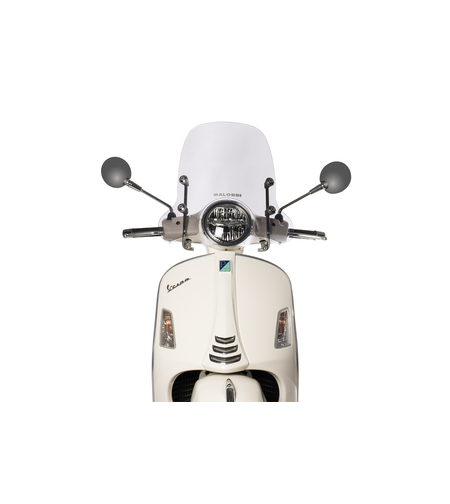 Malossi SPORT – משקף ספורטיבי Light Smoke ל־Vespa GTS 250/300 2014–2024