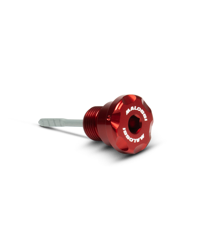 Malossi – מדיד שמן אדום CNC ל־Vespa GTS 300/250 2014–2024