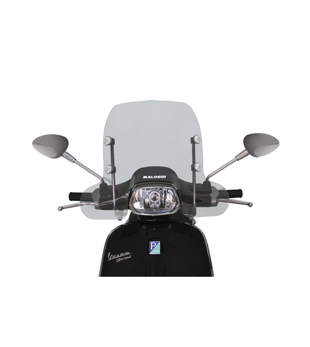 Malossi SPORT Light Smoke – משקף ספורט ל־Vespa Sprint S 125 iGet 2024–2025
