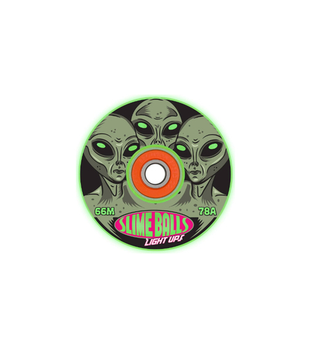 Slime Balls - גלגלים לסקייטבורד 78A בגודל 66MM