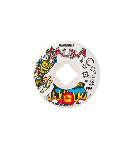 Slime Balls - גלגלים לסקייטבורד 99A בגודל 56MM