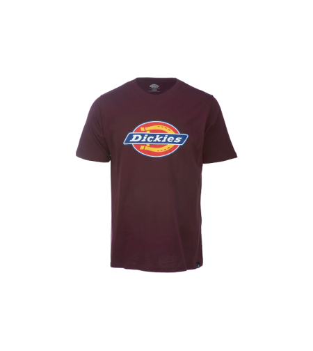 Dickies - טי שירט לוגו קלאסית בבורדו