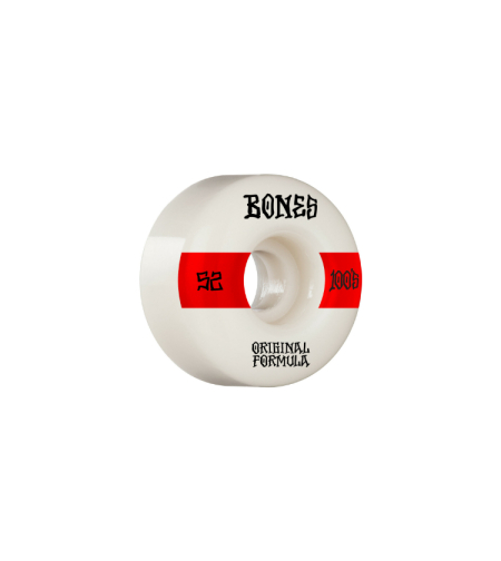 Bones - גלגלים לסקייטבורד 100S OG V4 במידה 52MM