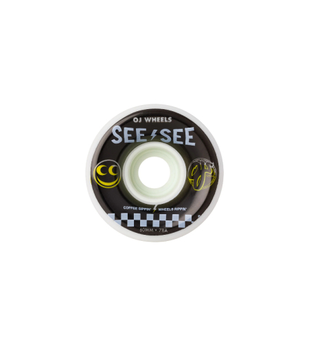 OJ - גלגלים לסקייטבורד 78A בגודל 60MM