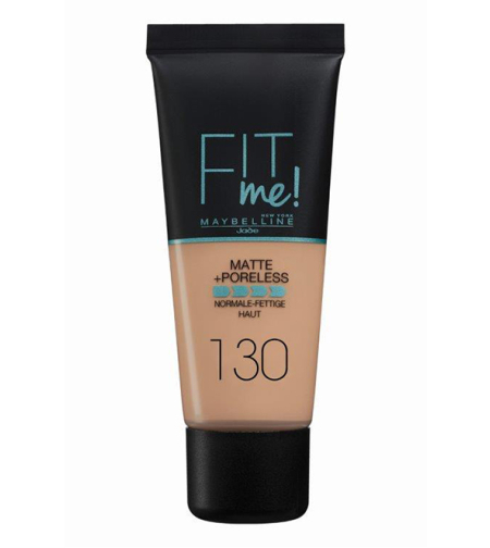 מייק אפ FIT ME! MATTE AND PORELESS גוון 130 Buff Beige