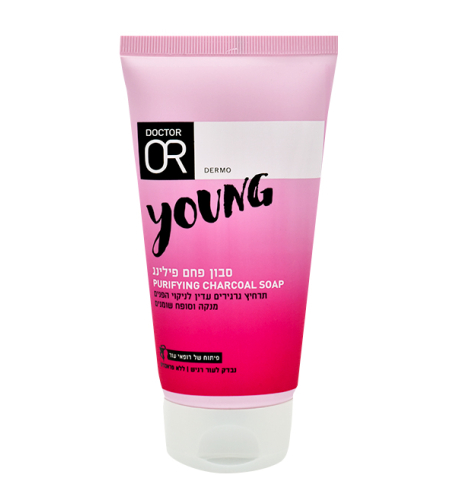 סבון פחם פילינג נערות DR OR YOUNG
