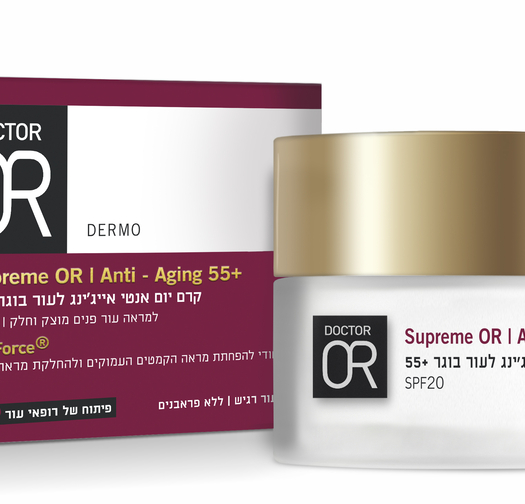 ד''ר עור / Dr. Or - קרם יום +55 SUPREME אנטי אייג'ינג (50 מ''ל)