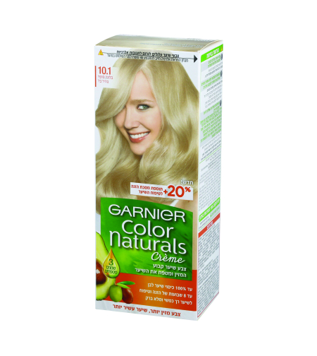 GARNIER / גרנייה - צבע לשיער COLOR NATURALS בגוון בלונד סופר בהיר 10.1 (50 מ''ל)