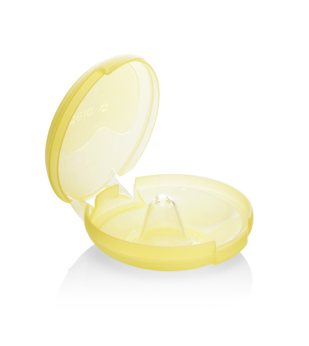 MEDELA / מדלה - מגיני פטמה + קופסת אחסון מידה M (2 יחידות).
