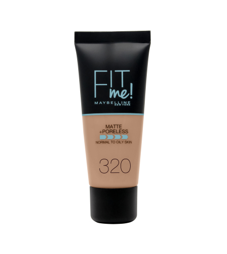 מייק אפ FIT ME! MATTE AND PORELESS גוון 320 Natural tan