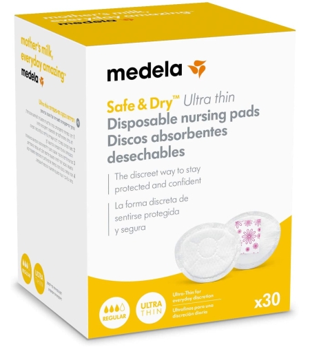 מדלה / MEDELA - רפידות הנקה חד פעמיות דקות במיוחד (30 יחידות)