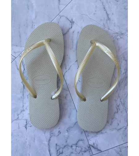 הוויאנס לבן רצועה דקה