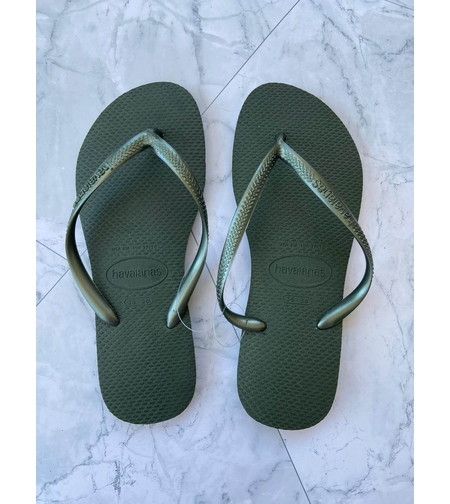 הוויאנס ירוק זית רצועה דקה