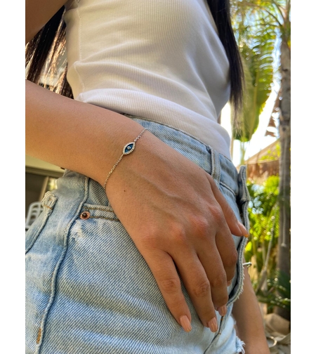 צמיד עין כחולה