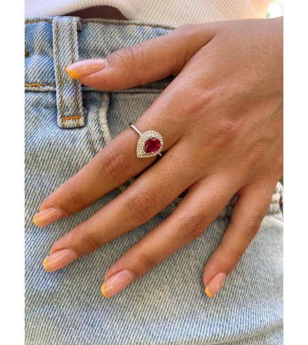 טבעת טיפה אדומה