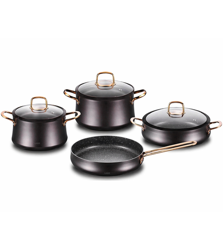 סט סירים 7 חלקים מתאים גם לאינדוקציה