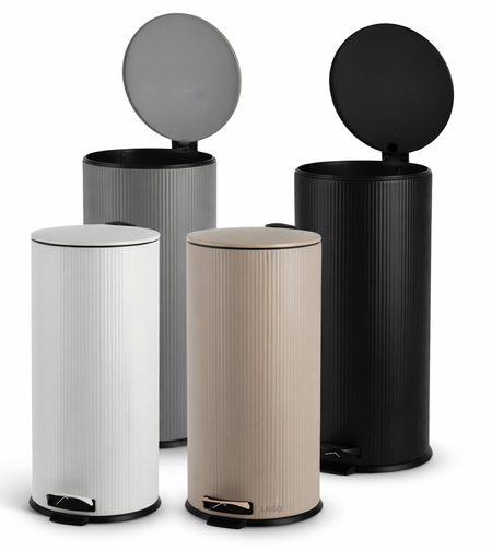 פח אשפה למטבח מעוצב בגדלים לבחירה עגול