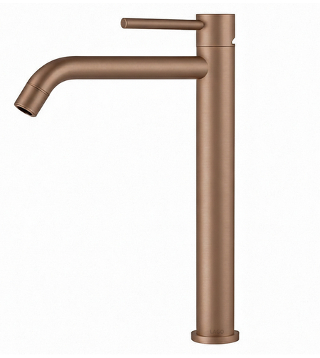 ברז לכיור אמבטיה דגם פירנצה רוז גולד