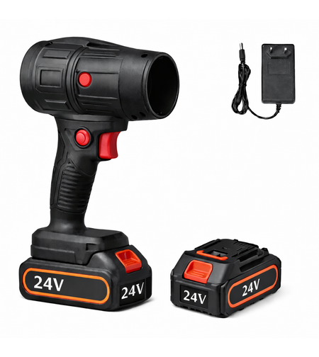 מפוח אוויר נטען וחזק כולל 2 סוללות