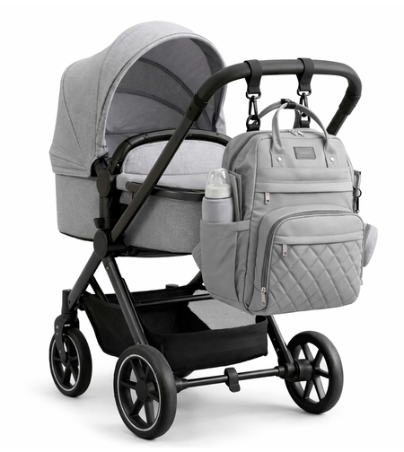 תיק החתלה פרמיום רב-תאים – כולל משטח החתלה - אלגנטי ומוכן לכל יציאה