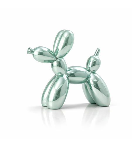 כלב קרמיקה בלון דקורטיבי | אומנות מודרנית לבית מנטה עדין