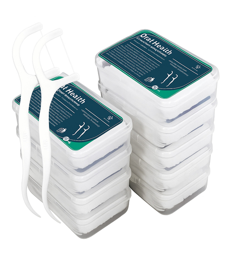 קיסמי שיניים עם חוט דנטלי במארז