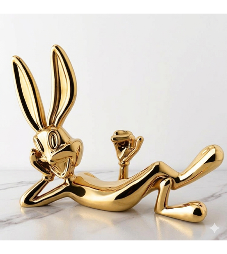 ארנב מקרמיקה במגוון צבעים לבחירה