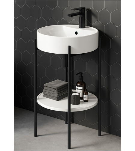 כיור עומד עגול קוטר 41 ס