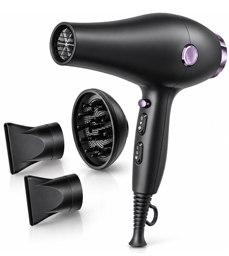 מייבש שיער 2600W עוצמתי מקצועי וחזק דגם 1140