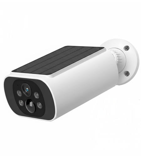 מצלמת אבטחה סולארית אלחוטית | כולל כרטיס זיכרון 32GB | ראיית לילה איכותית WIFI