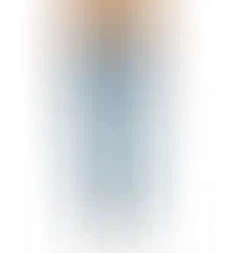 די ארק ג׳ינס בגזרה רחבה עם קצה פרום – כחול בהיר