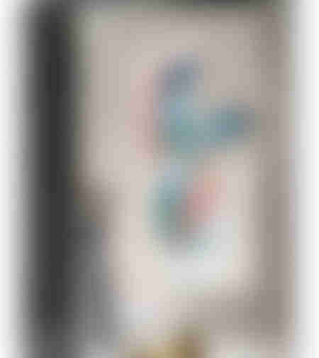 תמונת נוצות אבסטרקט - למשרד או לסלון מודפסת על זכוכית דגם G4002025